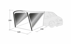 Outwell Zelt Touring Shelter Air -Haus & Outdoor 823676 5319677