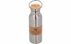 Camplife Edelstahlflasche Mit Bambusdeckel 350 Ml -Haus & Outdoor 823799 5322380
